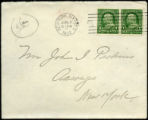 Envelope from letter to Perkins, 1902 January 2