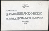 Alice B. Tolkas letter to Miss. DeWitte, 1933 September 24