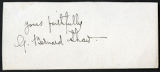 George Bernard Shaw signature