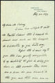 Grover Cleveland letter, 1899 February 20