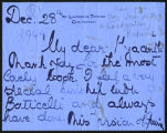 Lady Margaret Sackville letter to Dallas Kenmare, 1944 December 28