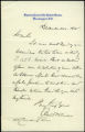 Oliver Wendell Holmes letter, 1901 December 21