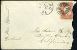 Envelope from Hearst's letter to Braly