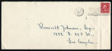 Envelope from Sterling's letter to Johnson, 1926 February 25