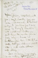 Robert Louis Stevenson letter to Sidney Colvin