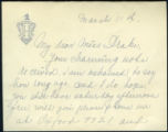 Via Hersholt letter to Dorothy Drake, 1935 March 11