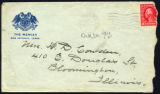 Envelope from Bierce's letter to Bibsy, 1913 October 30