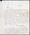 Thomas De Quincey letter, 1821 October 12
