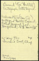 Perkins' notes on Besant's letter dated 1895 March 21