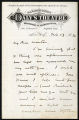 Augustus Daly letter to William Winter, 1880 February 13