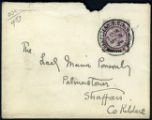 Envelope from Greenaway's letter to Ponsonby, 1898 May 5