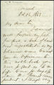 Ralph Waldo Emerson letter to Charles Glover, 1863 October 16