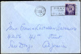 Envelope from Berenson's letter to Castellan Berenson dated 1957 February 8