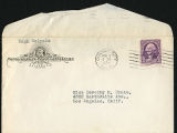 Envelope from Hugh Walpole letter to Dorothy Drake, 1935 November 4