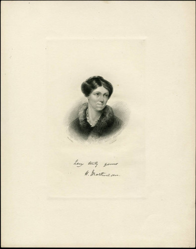 Harriet Martineau portrait