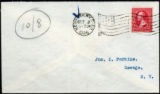 Envelope from Hopkins' letter to Perkins, 1896 October 2