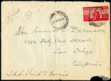 Envelope from Berenson's letter to Castellan Berenson dated 1948 November 11