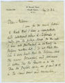 Roger Fry letter to Mrs Alexander S Page, 1932 August 12