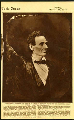 Abraham Lincoln photograph