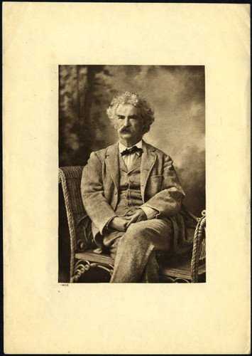 Samuel Langhorne Clemens (Mark Twain) photograph