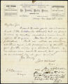 J.O. Metcalf letter to Samuel Langhorne Clemens (Mark Twain), 1870 September 19