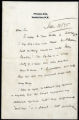 Sir Walter Besant letter to "Sir," 1895 March 21