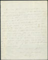 Fanny Kemble letter to Reverend William Furness