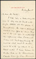 Harrison Grey Fiske letter to William Winter