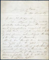 Charles Kean letter to Col. D'Aguilar, 1838 January 27