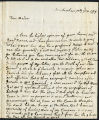 Catherine Clive letter to Mrs. Racket, 1779 July 18