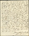 Henry Siddons letter to Miss Wilson, 1804