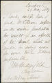 H. W. Manifold letter, 1867 May 29