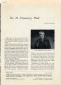 16 Gramercy Place, Playbill biography of Edwin Booth and the Players theatrical club, 1959 April 13