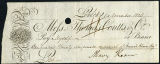 Mary Kean bank draft, 1826 November 1