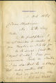 Dion Boucicault letter, 1866 October 1