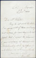 Charles Kemble letter to Mr. Benjamin Webster, 1853 January 27