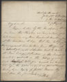 Fanny Alsop letter to Robert Elliston, 1819, August 14