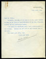 Arthur W. Pinero letter to Harold Downs, 1931, September 2