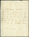 Dorothy Jordan letter to Mr. Shaw, post 1797