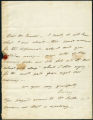 Fanny Kemble letter to Reverend William Henry Furness