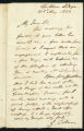 George Colman the younger letter to an unidentified correspondent, 1822 May 31