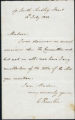 Charles Kemble letter, 1844 July 10