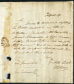 David L. Morris letter and George Colman the younger reply, 1815 June 22