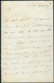 Fanny Kemble letter to an unnamed friend