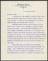 Harrison Grey Fiske letter to William Winter, 1903 May 26