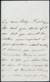 Fanny Butler letter to Naly