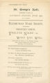 Playbill for "Twelfth Night" or "What You Will," 1895