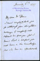 Ellen Kean letter to Mr. Donne, 1877 January 6