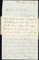 Joanna Baillie letter to Miss Cecilia Siddons