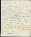 George Colman letter, 1785 October 27